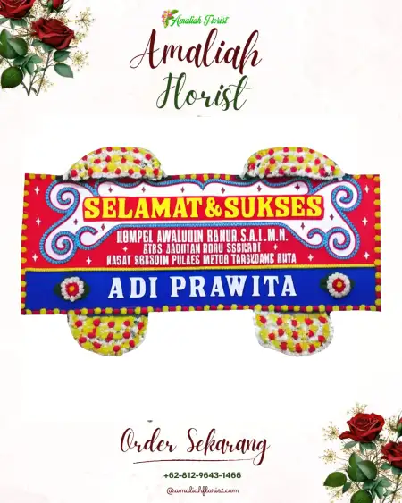 Papan Bunga Ucapan Selamat Koto Besar